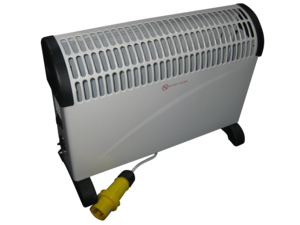 110V 1.6KW Convector Heater with Thermostat - 16 Amp Plug